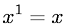 Exponent Equal to One Rule