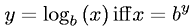 Definition of a Logarithm