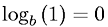 Logarithm of One