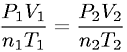 Combined Gas Law